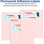 Avery Vibrant Inkjet Color-Print Labels w/ Sure Feed, 3.33 x 4, Matte White, 120/PK (AVE8254) View Product Image