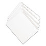 Avery Preprinted Legal Exhibit Side Tab Index Dividers, Allstate Style, 10-Tab, I to X, 11 x 8.5, White, 1 Set (AVE82319) View Product Image