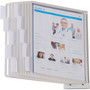 DURABLE Sherpa 10-Panel Wall Reference System - 10 Panels - Support Letter 8.50" x 11" Media - Expandable, Removable Sleeve