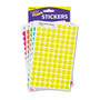 TREND SuperSpots and SuperShapes Sticker Variety Packs, Neon Smiles, Assorted Colors, 2,500/Pack