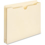 Smead Manila File Jackets, 2-Ply Straight Tab, Letter Size, Manila, 50/Box SMD75540