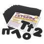 TREND Ready Letters Casual Combo Set, Black, 4"h, 182/Set
