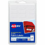 Avery No-Iron Clothing Labels - Assorted Shapes & Sizes - Waterproof - Permanent Adhesive - Assorted - Matte - White - AVE40700