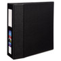 Avery Heavy-Duty Non-View Binder with DuraHinge, Three Locking One Touch EZD Rings and Spine Label, 4" Capacity, 11 x 8.5, Black (AVE79994) View Product Image
