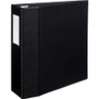 Avery Heavy-Duty Non-View Binder with DuraHinge, Three Locking One Touch EZD Rings and Spine Label, 4" Capacity, 11 x 8.5, Black