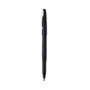 Pentel Rolling Writer Roller Ball Pen, Stick, Medium 0.8 mm, Black Ink, Black Barrel, Dozen (PENR100A) View Product Image