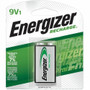 Energizer 9-Volt Recharge Batteries - For Multipurpose - Battery Rechargeable - 9V - 175 mAh - 8.4 V DC