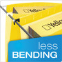 Pendaflex SureHook Hanging Folders, Legal Size, 1/5-Cut Tabs, Yellow, 20/Box (PFX615315YEL) View Product Image