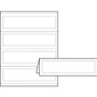 Avery Medium Embossed Tent Cards, White, 8.5 x 2.5, 2 Cards/Sheet, 50 Sheets/Box