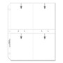 C-Line Clear Photo Pages for Eight 3.5 x 5 Photos, 3-Hole Punched, 11.25 x 8.13, 50/Box