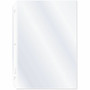 C-Line Top Load Heavyweight Mini Sheet Protectors - For 5 1/2" x 8 1/2" Sheet - 3 x Holes - Ring Binder - Clear - Polypropylene