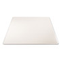 deflecto ExecuMat All Day Use Chair Mat for High Pile Carpet, 46 x 60, Rectangular, Clear