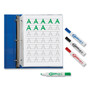 Avery MARKS A LOT Desk-Style Dry Erase Marker, Broad Chisel Tip, Assorted Colors, 4/Set (24409)