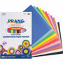 Prang 11-Color Construction Paper Smart-Stack - Art Classes - 12" Width x 18" Length - Assorted