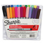 Sharpie Ultra Fine Tip Permanent Marker, Extra-Fine Needle Tip, Assorted Colors, 24/Set (SAN75847) View Product Image