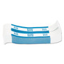 Pap-R Products Currency Straps, Blue, $100 in Dollar Bills, 1000 Bands/Pack