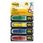 Post-it Flags Arrow 0.5" Page Flags, Assorted Primary, 24/Color, 96 Flags/Pack (MMM684ARR3) View Product Image