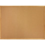 Quartet Classic Series Cork Bulletin Board - 36" Height x 60" Width Oak Frame - 1 / Each (QRT305) View Product Image