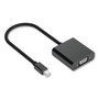 NXT Technologies Mini DisplayPort to VGA Adapter, 6", Black