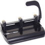 Officemate Heavy-Duty Hole Punch with Lever Handle - 3 Punch Head(s) - 32 Sheet of 20lb Paper - 9/32" Punch Size