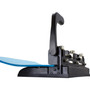 Officemate 32-Sheet Heavy-Duty Two-Three-Hole Punch with Lever Handle, 9/32" Holes, Black (OIC90078) View Product Image