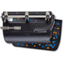 Officemate 32-Sheet Heavy-Duty Two-Three-Hole Punch with Lever Handle, 9/32" Holes, Black (OIC90078) View Product Image