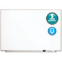 Quartet Matrix Magnetic Boards, 34" x 23", White Surface, Satin Aluminum Frame