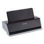 Swingline 28-Sheet Commercial Electric Two-Hole Punch, Fixed 9/32" Holes, Black/Silver (SWI74532) View Product Image