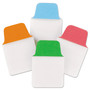 Avery Ultra Tabs Repositionable Tabs, Mini Tabs: 1" x 1.5", 1/5-Cut, Assorted Colors, 80/Pack (AVE74763) View Product Image