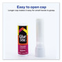 Avery Permanent Glue Stic, 0.26 oz, Applies White, Dries Clear (AVE00166) View Product Image