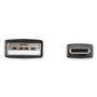 Innovera USB to USB-C Cable, 6 ft, Black