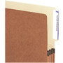 Smead Redrope Drop-Front End Tab File Pockets, 3.5" Expansion, Legal Size, Redrope, 10/Box (SMD74624) View Product Image