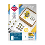 MACO Cover-All Opaque Laser/Inkjet Shipping Labels, Full-Sheet Format, Inkjet/Laser Printers, 8.5 x 11, White, 100/Box