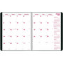 Brownline DuraFlex 14-Month Planner, 11 x 8.5, Black Cover, 14-Month: Dec 2024 to Jan 2026