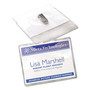 Avery Clip-Style Name Badge Holder with Laser/Inkjet Insert, Top Load, 4 x 3, White, 40/Box (AVE5384) View Product Image