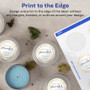 Avery Round Print-to-the Edge Labels with Sure Feed and Easy Peel, 2" dia, Glossy White, 120/PK (AVE22807) View Product Image