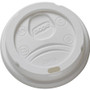 Dixie Drink-Thru Lid, Fits 8 oz Hot Cups, Plastic, White, 1,000/Carton