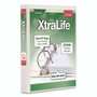 Cardinal XtraLife ClearVue Non-Stick Slant-D Ring Binder, 3 Rings, 1" Capacity, 11 x 8.5, White