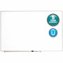 Quartet Matrix Whiteboard - 31" Board Height x 48" Board Width - White Surface - Magnetic, Durable - Silver Aluminum Frame