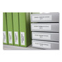 DYMO D1 Standard Labels, 0.5" x 23 ft, Black Print on White Tape, 6/Pack