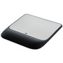 3M Mouse Pad with Precise Mousing Surface and Gel Wrist Rest, 8.5 x 9, Gray/Black View Product Image