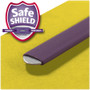 Smead End Tab Pressboard Classification Folders, Six SafeSHIELD Fasteners, 2" Expansion, 2 Dividers, Letter Size, Yellow, 10/Box (SMD26789) View Product Image