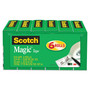 Scotch Magic Tape Refill, 1" Core, 0.75" x 36 yds, Clear, 6/Pack (MMM8106PK) View Product Image