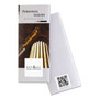 Avery Square Labels with Sure Feed and TrueBlock, 1.5 x 1.5, White, 600/Pack