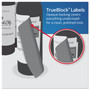 Avery Square Labels with Sure Feed and TrueBlock, 1.5 x 1.5, White, 600/Pack