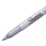 Sharpie Metallic Fine Point Permanent Marker Value Pack, Fine Bullet Tip, Metallic Silver, 36/Pack