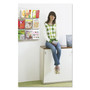 Safco Reveal Clear Literature Displays, 12 Compartments, 30w x 2d x 34.75h, Clear