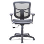 Alera Elusion Series Mesh Mid-Back Swivel/Tilt Chair, Supports Up to 275 lb, 17.9" to 21.6" Seat Height, Black