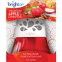 BRIGHT Air Scented Oil Air Freshener, Macintosh Apple and Cinnamon, Red, 2.5 oz