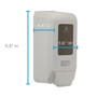 Georgia Pacific Professional Pacific Blue Ultra Soap/Sanitizer Dispenser, 1,200 mL, White